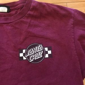 Men’s medium Santa Cruz Long sleeved T-shirt